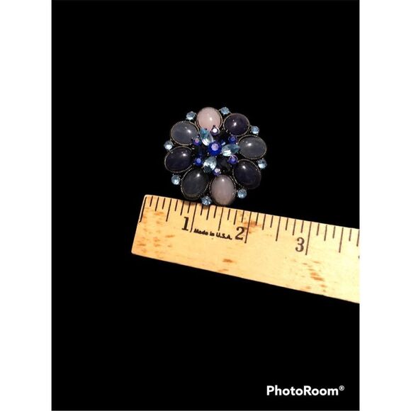 Blue Stones Broach   - Picture 5 of 5